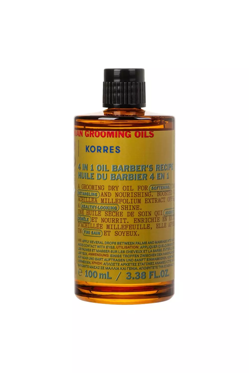 Multi Achillea Mens Grooming Hair & Beard Oil 100ml  alternative image
